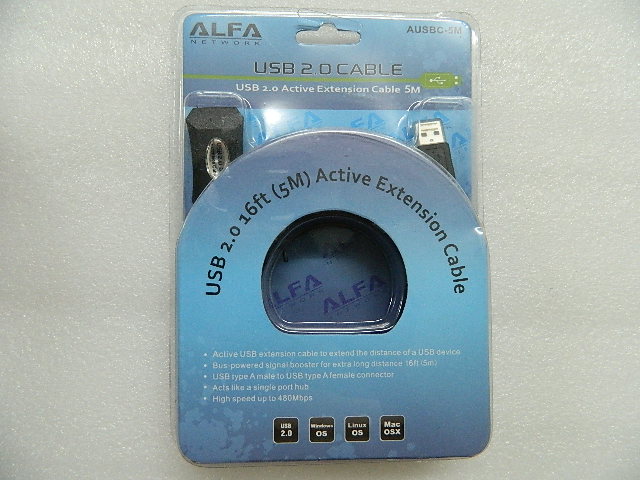 Alfa AUSBC-5M Active USB Cable